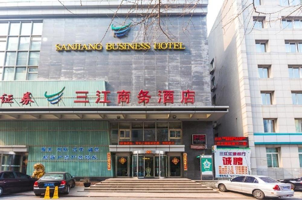 Dalian San Jiang Business Hotel Dış mekan fotoğraf