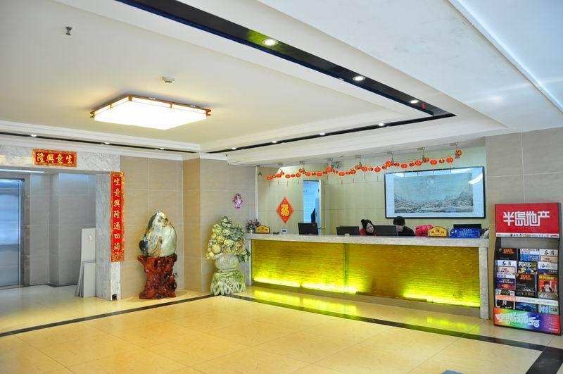 Dalian San Jiang Business Hotel Dış mekan fotoğraf